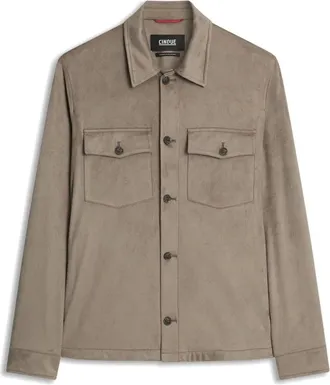 Cinque Cinque, Jassen, Heren, Bruin, XL, Katoen, Cimulti Overshirt
