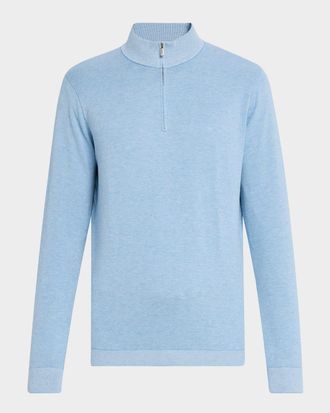 Blue Half-Zip Sweaters: up to −65% over 500+ products