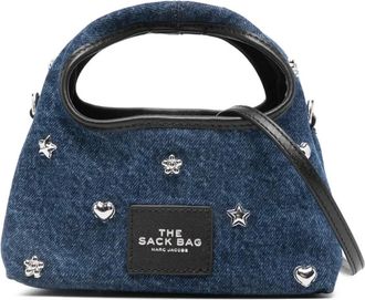 Marc Jacobs Borsa mini con decorazione - Blu