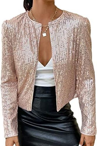 Veste Gilet Ceremonie Femme Onsoyours Femme Boléro Paillette