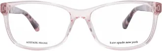 Kate Spade New York Demo Square Ladies Eyeglasses CALLEY 0HT8 54