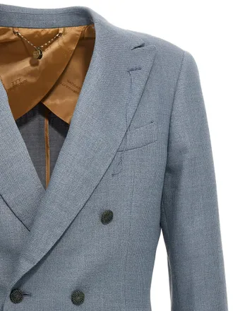 Maurizio Miri Silk Mens Blazer