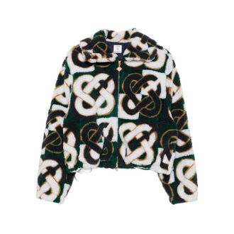 Casablanca Dames, Jassen, Veelkleurig, Maat: XS Fleece