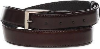 Hogan Dark Brown Leather Belt
