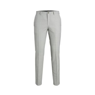 Jack & Jones Slim Fit Groene Broek Model 12141112 - Heren - Nette broeken - Groen - M - Wol - Broeken