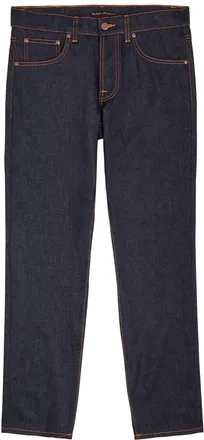 Nudie Jeans Solid Ollie Slim Straight-leg Jeans - Indigo - 38 (W38 / Xxl)