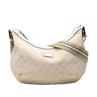 Gucci Pre-owned Crossbody Bag - Dames - Pre-owned - Beige - Maat: ONE Size