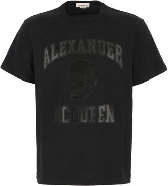 Alexander McQueen Alexander McQueen, T-Shirts, male, Black, Size: S T-shirt