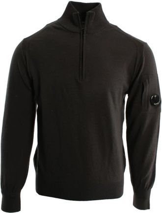 C.P. Company Turtleneck Sweater - Heren - Coltruien - Grijs - S - Wol - Truien & Vesten