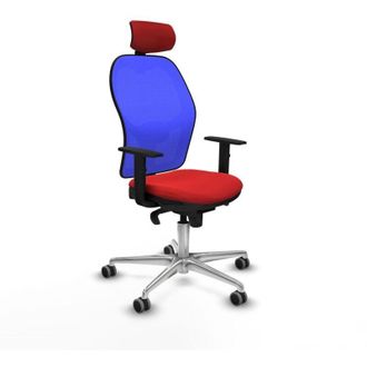 Piqueras y Crespo Piqueras Y Crespo 1d086g2 Silla De Oficina Roja Ergon&oacute;mica