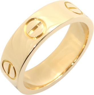 Cartier Love Yellow Gold (18K) Band Ring (Pre-Owned)