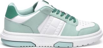 Tommy Jeans sneakers - Dames - Sneakers - Wit - 40 EU - Leer - Schoenen