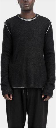 Andrea Ya'aqov Heren, Truien, Zwart, Maat: XL Wol