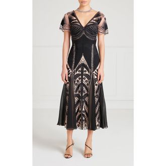 Temperley London Giselle Dress in Black at Nordstrom, Size 4