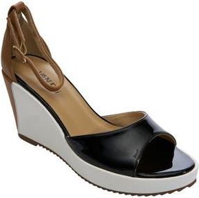 Vaneli Lemy Platform Wedge Sandal in Black Multi at Nordstrom Rack, Size 9.5