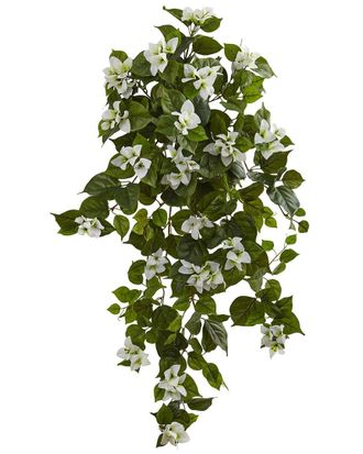 Nearly Natural Set Of Two 37In Bougainvillea Hanging Artificial Plants