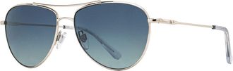 American Optical Margot 3SMNGN Mens Sunglasses Silver Size 58