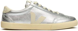 Veja Womens Volley Trainers - Silver Leather - Size UK 6