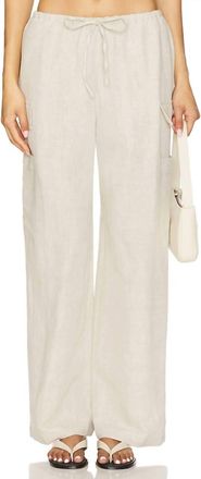 Ciao Lucia Womens Marceau Pant In Oatmeal