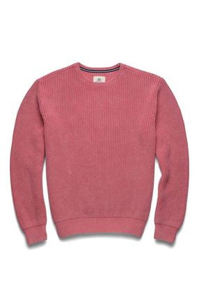 Surfside Supply Co. Eddie Knit Sweater in Mineral Red at Nordstrom, Size Xx-Large