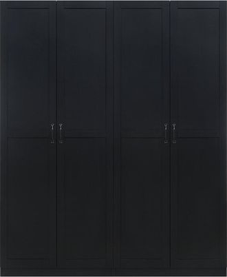 Manhattan Comfort Set Of 2 Cornelia Modern Storage Closets 2.0 With 8 Fixed & Adjustable Shelves