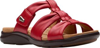 Clarks Kitly Slide Leather Sandal