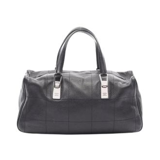 Chanel Pre-owned Vintage Handbag - Dames - Pre-owned - Zwart - Maat: ONE Size Leer