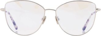 Tom Ford Blue Light Block Cat Eye Ladies Eyeglasses FT5667-B 016 55