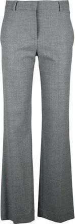 Ql2 Quelledue Straight Leg Pants Virgin Wool - Grey