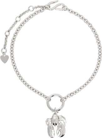 【Acne Studios】Crystal Hoop ピアス Acne Studios Silver Crystal Hoop Earrings from $470.00 - on