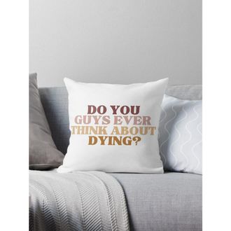 OEM Funda De Almohada/coj&iacute;n/sof&aacute; Completamente Nueva Con Cita Cl&aacute;sica De La Pel&iacute;cula De Barbie, 40 X 40 Cm, Dise&ntilde;o A Doble Cara
