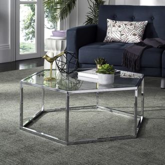 Safavieh Eliana Glass Coffee Table