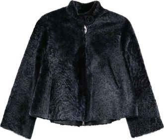 Manzoni24 Giacca con zip - Blu