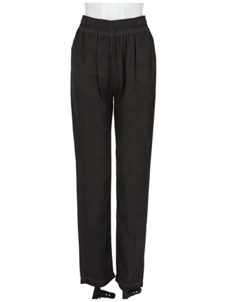 Diesel Neutral Fluid Viscose Straight Leg Pants