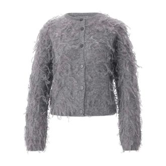 Fabiana Filippi Cardigan - - Knitwear - Donna - Grigio - M