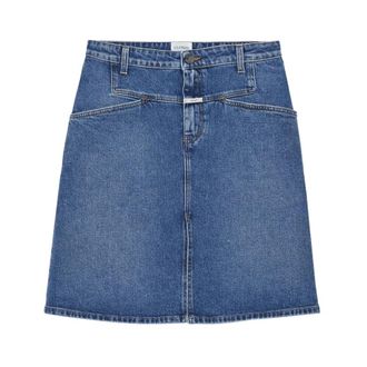 Closed Denim Skirts, female, Blue, W28, Light Blue Skirt with Pockets