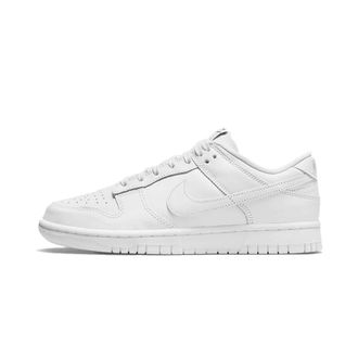 Nike Fitness, Dames, Wit, 37 1/2 EU, Leer, Dunk Low