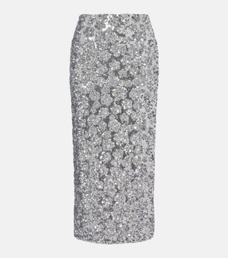 Blaz&eacute; Milano Blaz&eacute; Milano Utopia Sussex sequined pencil skirt
