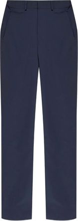 Emporio Armani Pantaloni affusolati con logo - Blu