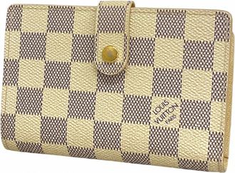 Louis Vuitton White Wallet (Bi-Fold) (Pre-Owned)