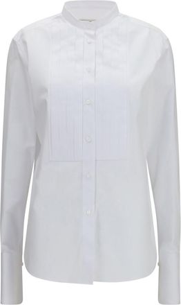 Fendi White Slim Embroidered Shirt