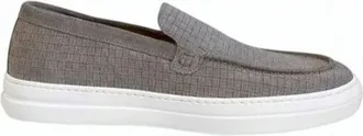 Marechiaro 1962 Beige Suede Braided Pattern Loafers