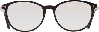 Tom Ford Blue Light Block Oval Ladies Eyeglasses FT5810-B 001 53