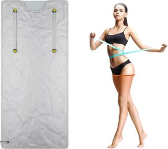 OEM Manta De Sauna, Relajaci&oacute;n T&eacute;rmica, Aparato Para Uso Dom&eacute;stico, Color Plata