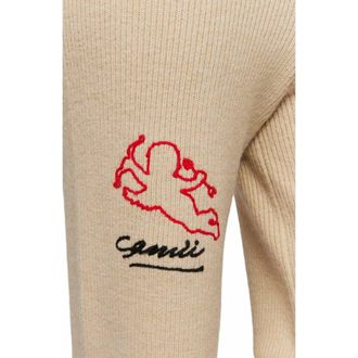 By Samii Ryan Cupid Knit Pants in Tan at Nordstrom, Size X-Large