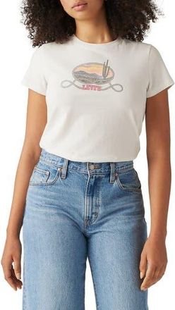 Levi's The Perfect Graphic Tee in Western Archival Cactus at Nordstrom Rack, Size X-Small