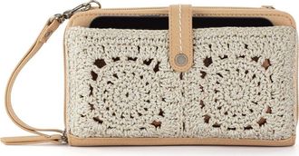 The Sak Iris Smartphone Crossbody Bag in Natural Medallion at Nordstrom