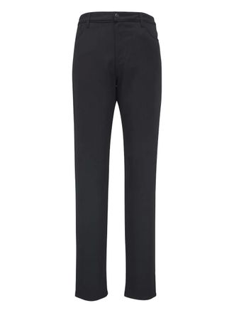 Canali tonal stitching trousers - Grey
