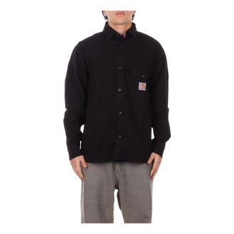 Carhartt Work in Progress Heren, Overhemden, Zwart, Maat: S