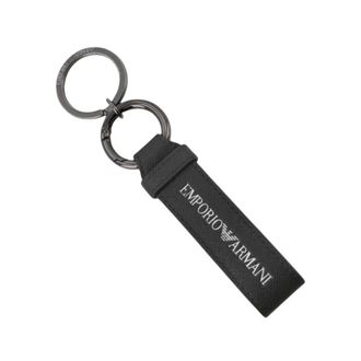 Emporio Armani Keyrings, unisex, Black, Size: ONE SIZE Credit Card and Key Holder Gift Set